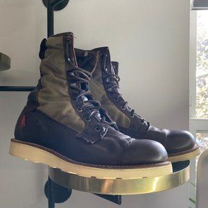 Gorilla Crafted Chukka Work Boots High Dark Brown Sz. 10 Men